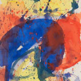 Sam Francis Untitled, 1959 Watercolor on paper, 30 x 20 inches (76.2 x 50.8 cm)