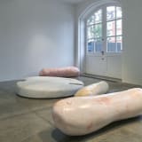 Nairy Baghramian: Jumbled Alphabet, 2024. South London Gallery. Photo: Jo Underhill⁠