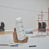 Nairy Baghramian: Jumbled Alphabet, 2024. South London Gallery. Photo: Jo Underhill⁠