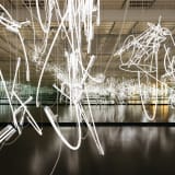 Exhibition Views, Cerith Wyn Evans: lueurs empruntées à METZ, Centre Pompidou Metz, 1st November 2024 – 14 April 2025 Photo credit : Lewis Ronald. Courtesy Centre Pompidou Metz