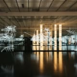 Exhibition Views, Cerith Wyn Evans: lueurs empruntées à METZ, Centre Pompidou Metz, 1st November 2024 – 14 April 2025 Photo credit : Lewis Ronald. Courtesy Centre Pompidou Metz