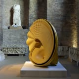 Installation view of Tony Cragg exhibition at Museo Nazionale Romano Terme di Diocleziano