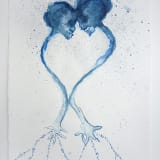 Annette Messager Toimoi souriant, 2021 Acrylic on paper