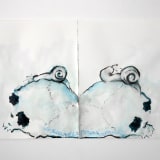 Annette Messager Errance, 2022 Acrylic on paper