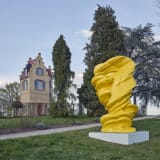 Installation view, TONY CRAGG at Skulpturengarten Spanischer Turm, 2025