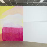 JONGSUK YOON Asan, 2025 Gouache on wall, 450 x 330 cm Installation within « Colors of Water », 21 March – 7 September 2025, National Museum of Modern and Contemporary Art (MMCA), Cheongju, South Korea Photo Credit: Sangtae Kim