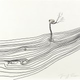 An image containing a drawing by Giuseppe Penone