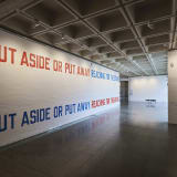 Lawrence Weiner, CLOSE TO A RAINBOW, Holstebro Kunstmuseum