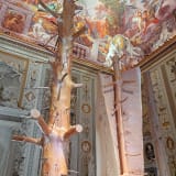 Installation view of exhibition by Giuseppe Penone at Galleria Borghese