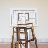 Installation view of "Giulio Paolini: A come Accademia" at the Accademia Nazionale di San Luca, Roma