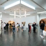 Views of exhibition, "Tony Cragg: Sculptures and Works on Paper,” at Znaki Czasu, Center Of Contemporary Art, Toruń.