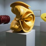 Views of exhibition, "Tony Cragg: Sculptures and Works on Paper,” at Znaki Czasu, Center Of Contemporary Art, Toruń.