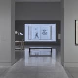 Installation view, "William Kentridge: In Praise of Shadows," Museum of Fine Arts, Houston, 25 June – 10 September 2023