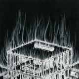 Artwork thumbnail: Gary Simmons, Top House Fire, 2007