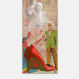 Artwork thumbnail: Jim Shaw, The Red Shoes, 2020