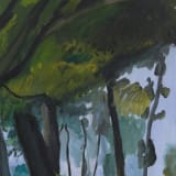 Artwork thumbnail: Paul Georges, Normandy Trees , 1986