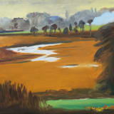 Artwork thumbnail: Paul Georges, Autumn Landscape at Poxabog, 1968