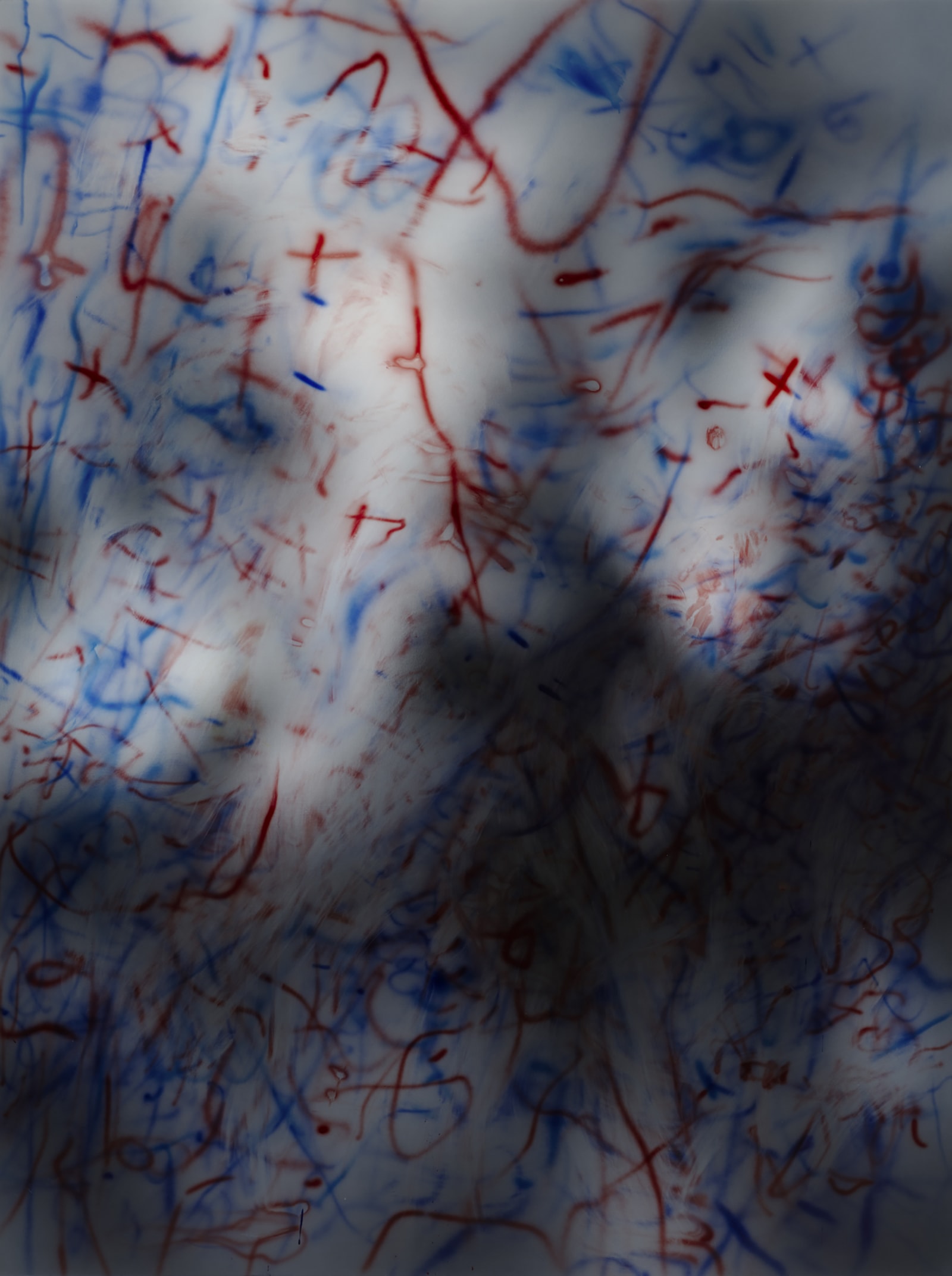 Julie Mehretu about the space of half an hour (R. 8:1) 2, 2019-2020 Ink and acrylic on canvas 96 x...