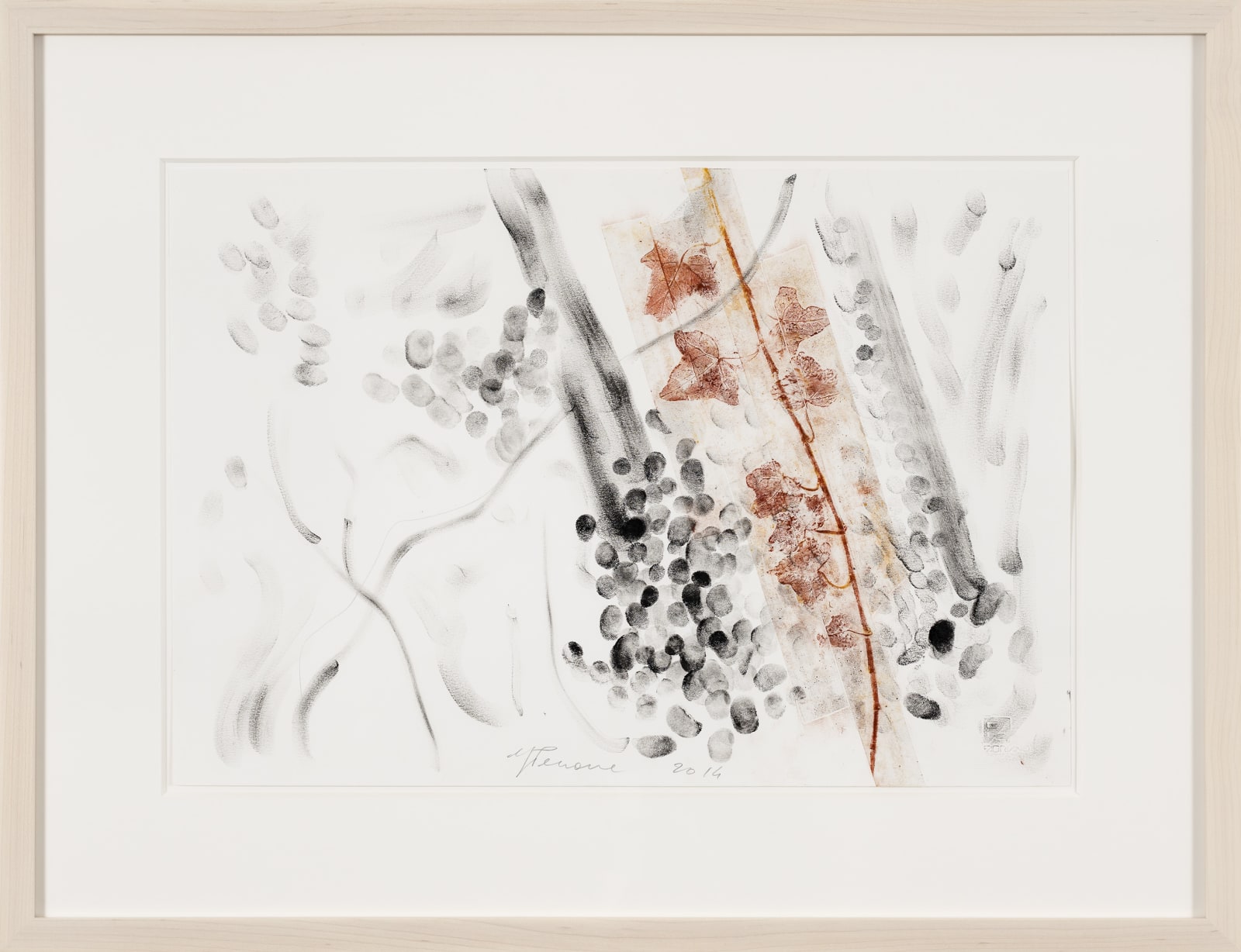 Giuseppe Penone Foglie, 2014