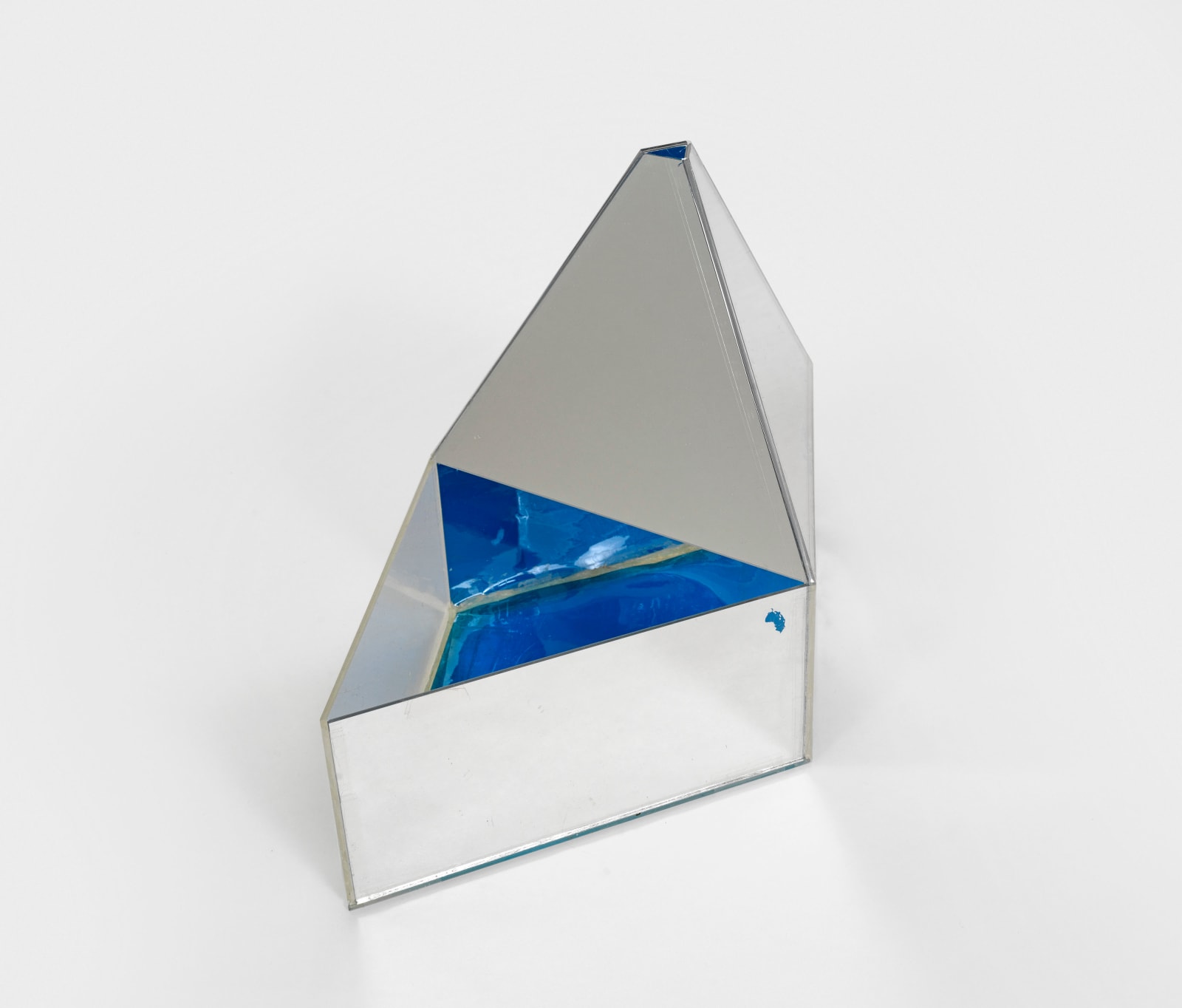 Dan Graham Model for 'Triangular Swimming Pool', 1989-1991