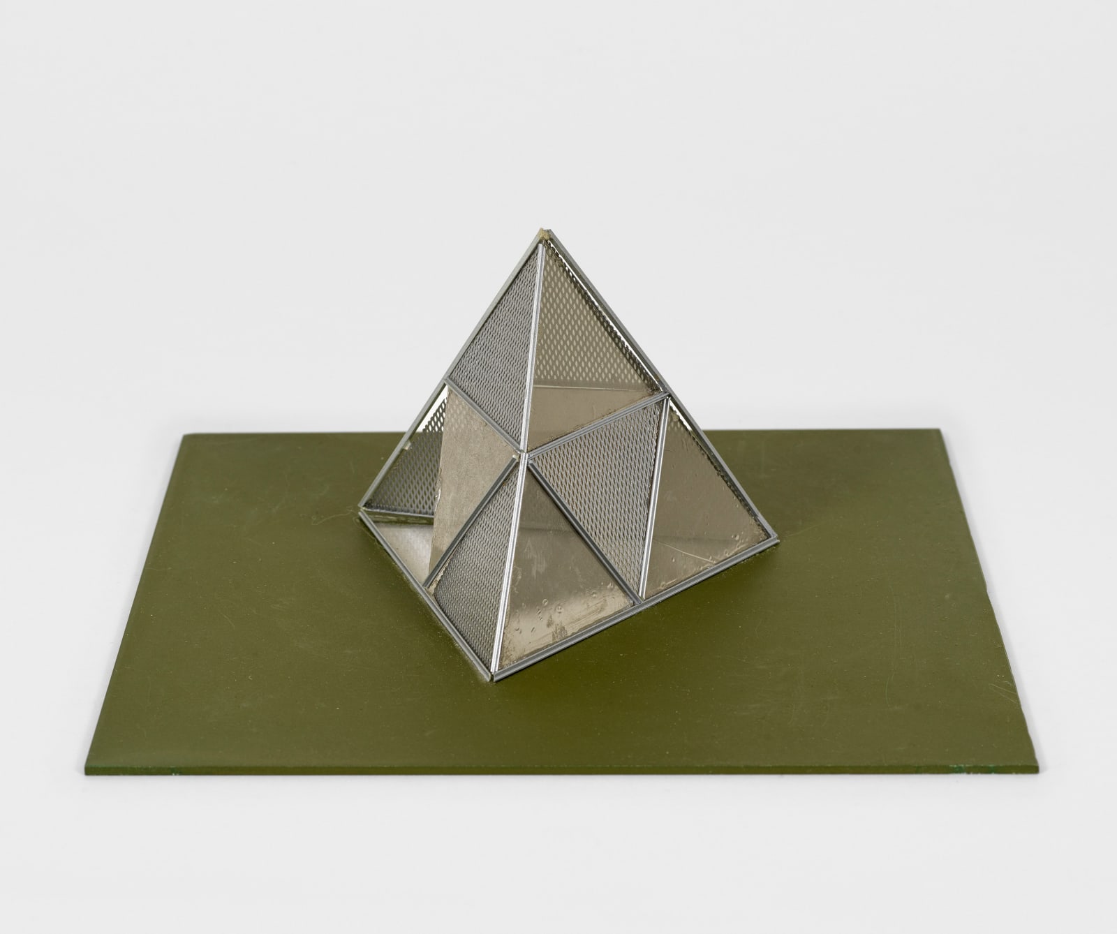 Dan Graham Model for 'Tetrahedral Pyramid', 2012