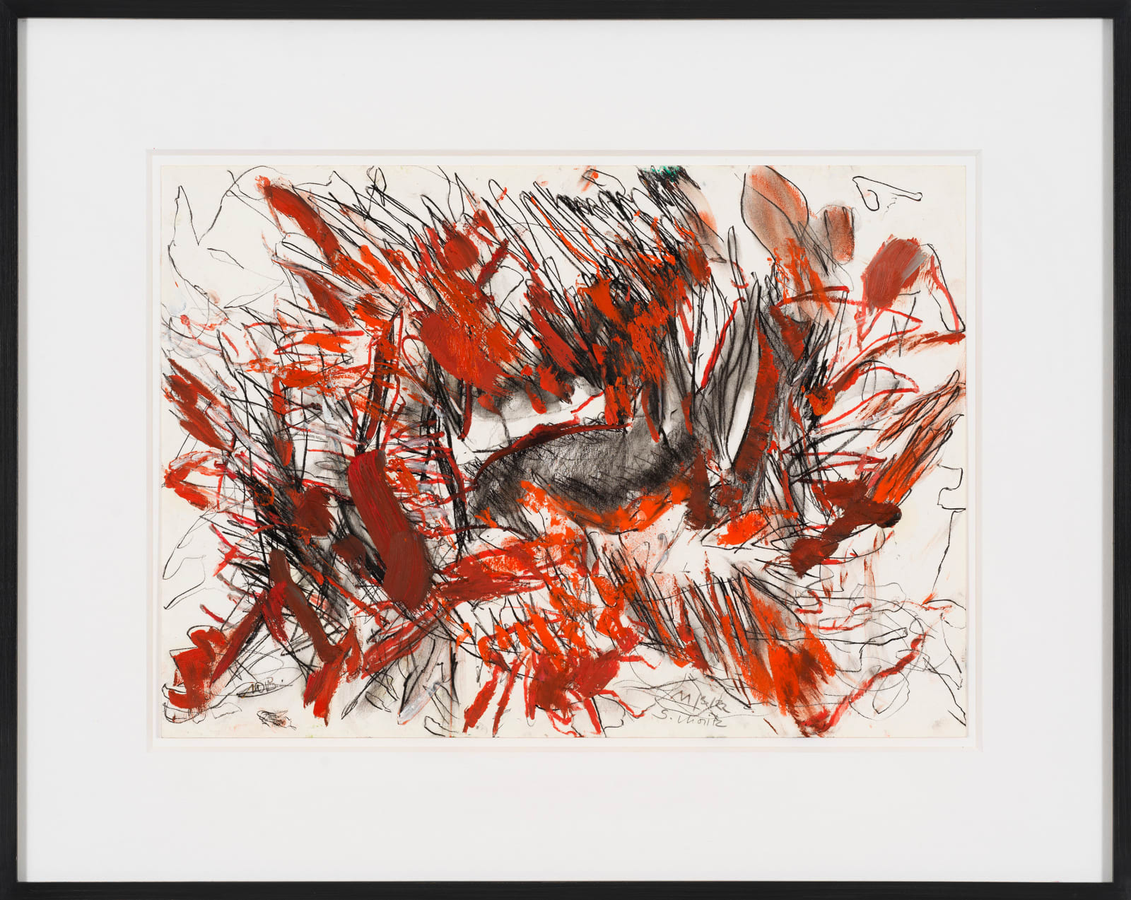 Sabine Moritz Shostakovich VIII, 2022 Charcoal, oil, oil crayon on paper Paper: 11 3/4 x 16 1/2 in. (29.7 x...