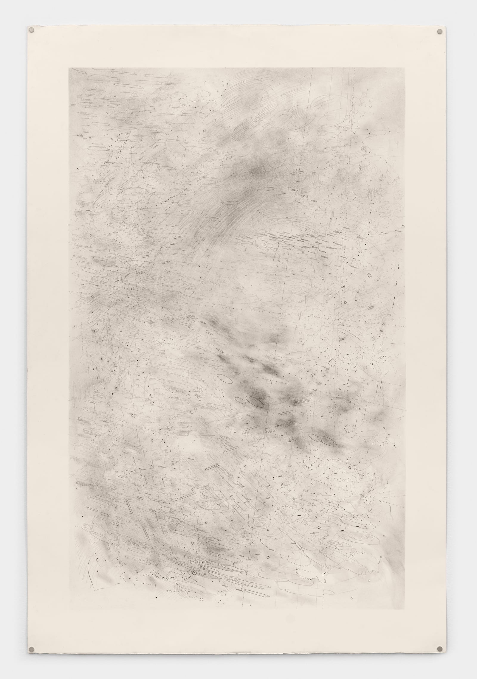 Emma McNally Sisters, 2022 Graphite on paper 39 3/8 x 60 5/8 in. (100 x 154 cm)