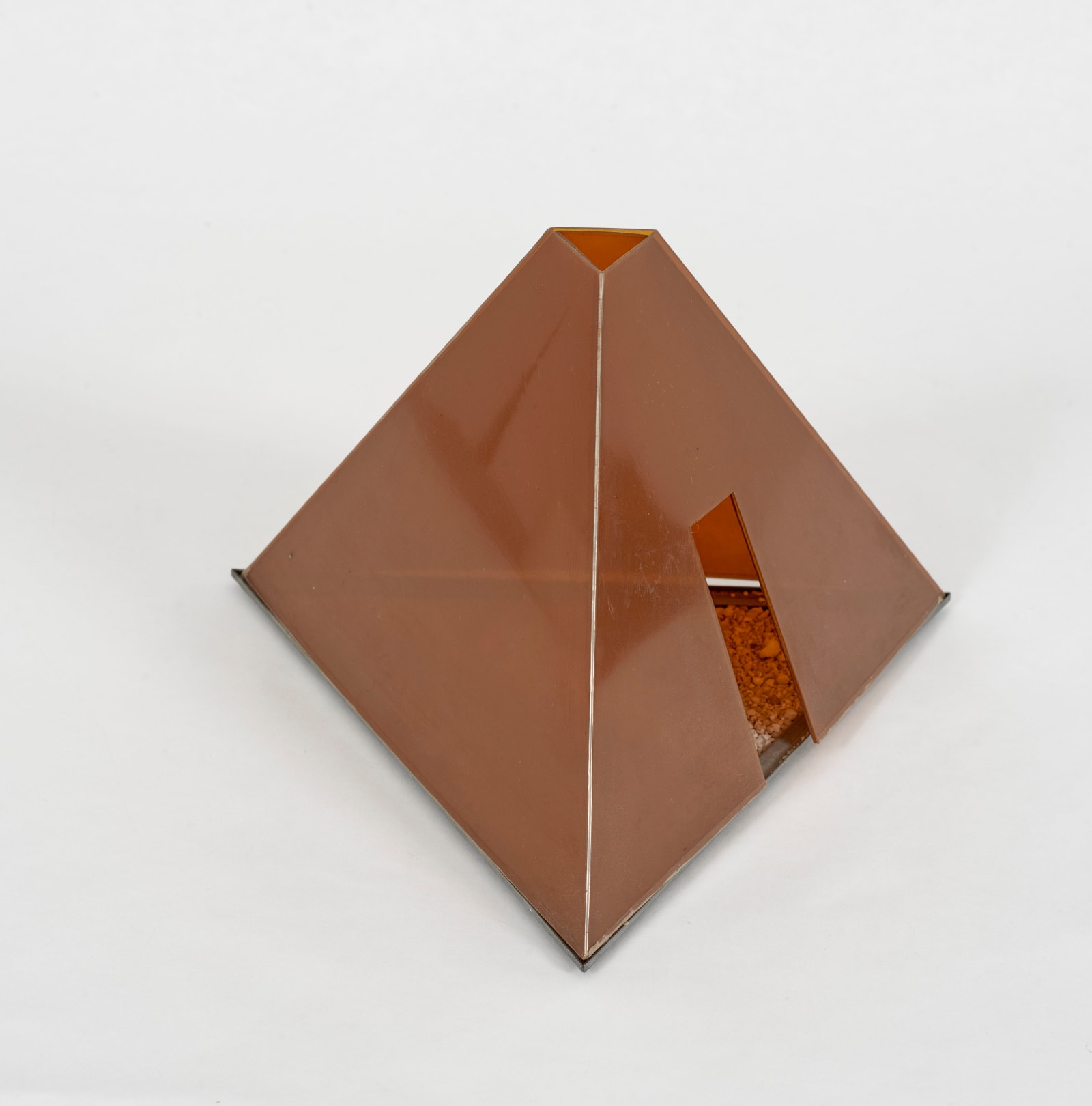 Dan Graham and Pedro de Llano Triangular pavilion (CGAC, Santiago de Compostela), 1997