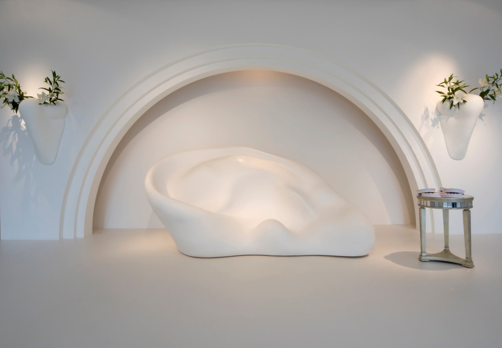 John Baldessari Ear Sofa and Nose Sconces, 2009