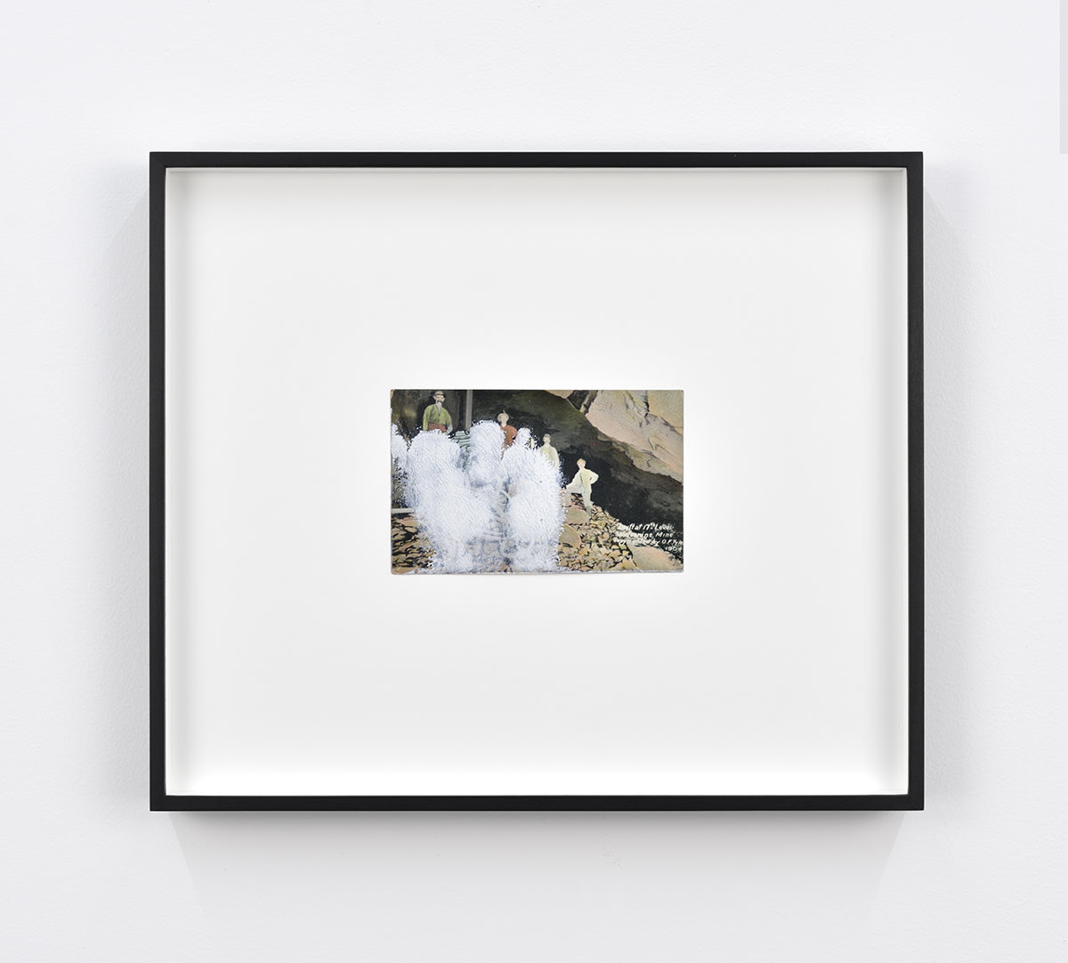 Tacita Dean Found Postcard Monoprint (Wolverine Mine), 2018