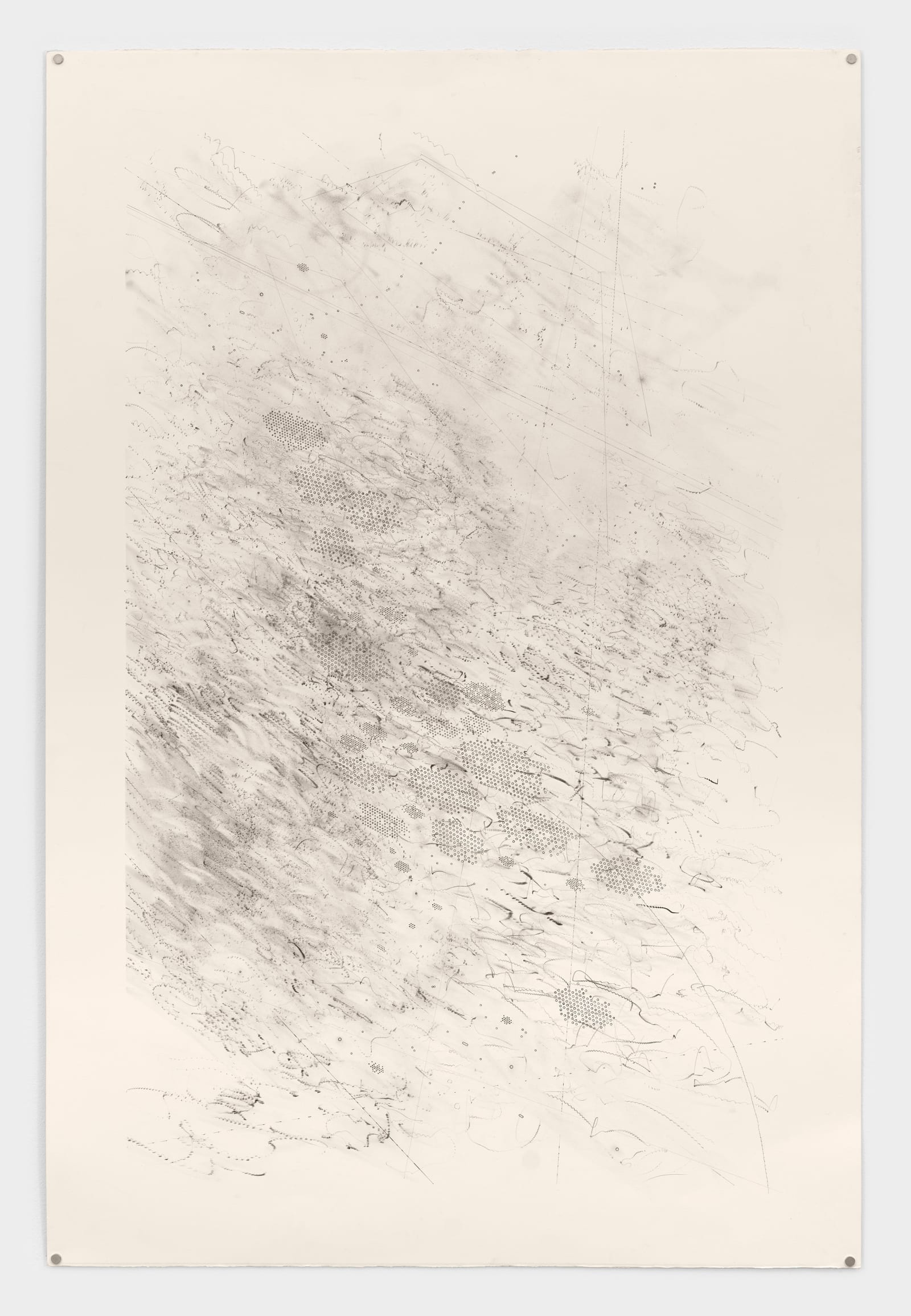 Emma McNally Sisters, 2022 Graphite on paper 39 3/8 x 60 5/8 in. (100 x 154 cm)