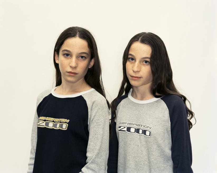 Rineke Dijkstra Chen and Efrat, Israel, 18 Nov. 1999, 1999