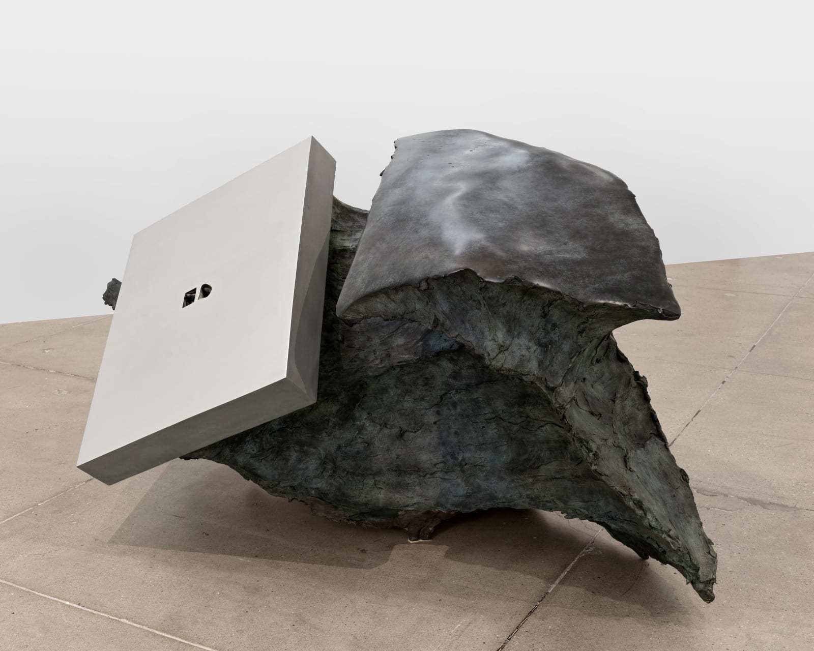 Giuseppe Penone Geometria nelle mani - rettangolo, 2007