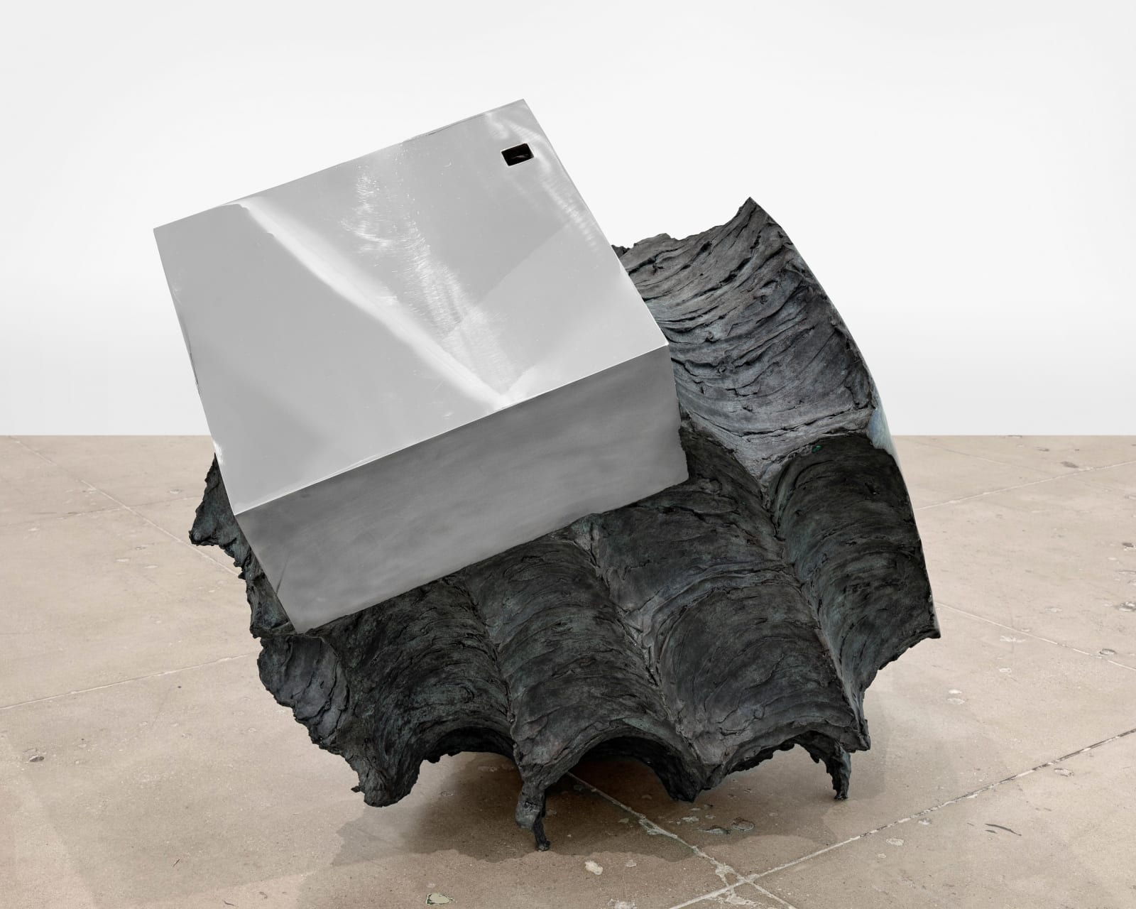 Giuseppe Penone Geometria nelle mani - quadrato, 2005