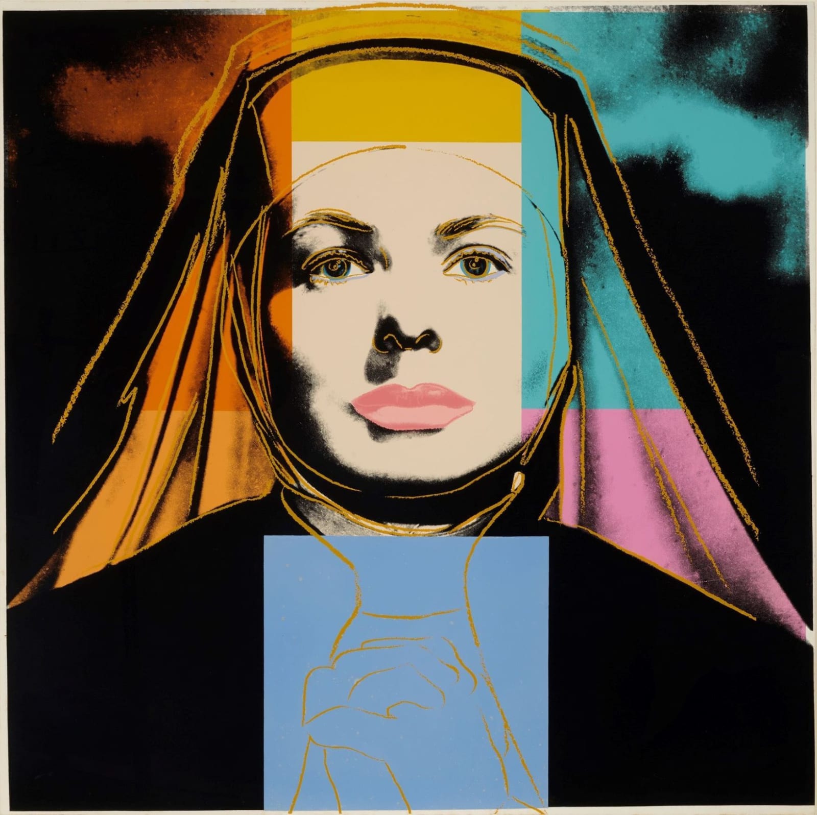Buy Andy Warhol Ingrid Bergman The Nun print