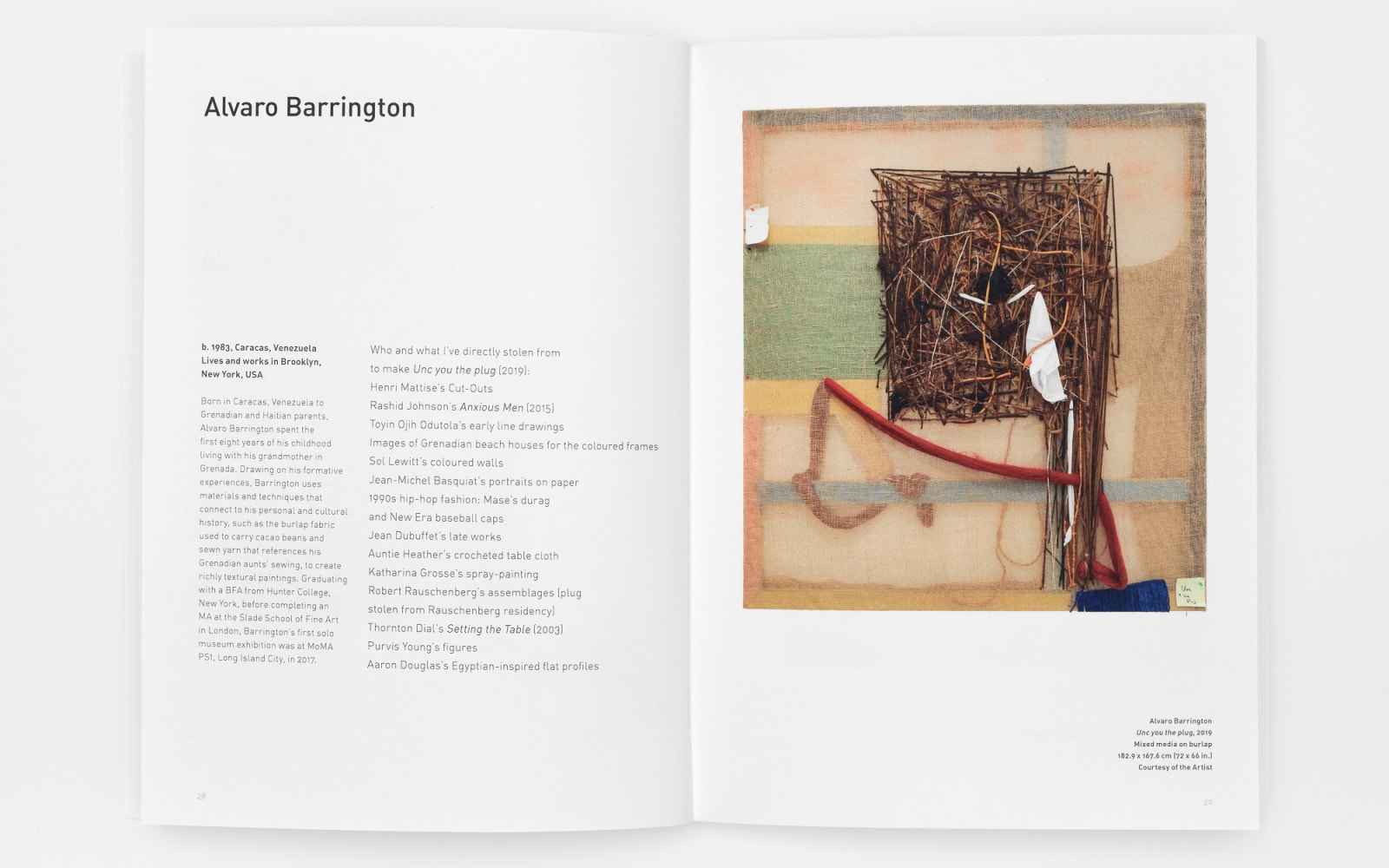 Alvaro Barrington Artists I Steal From
