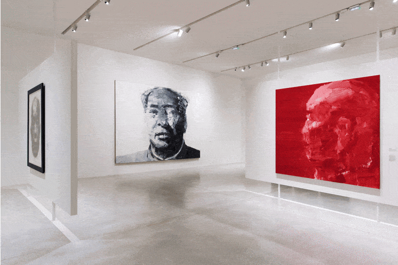 Yan Pei-Ming & Frédérique Goerig-Hergot Au nom du père