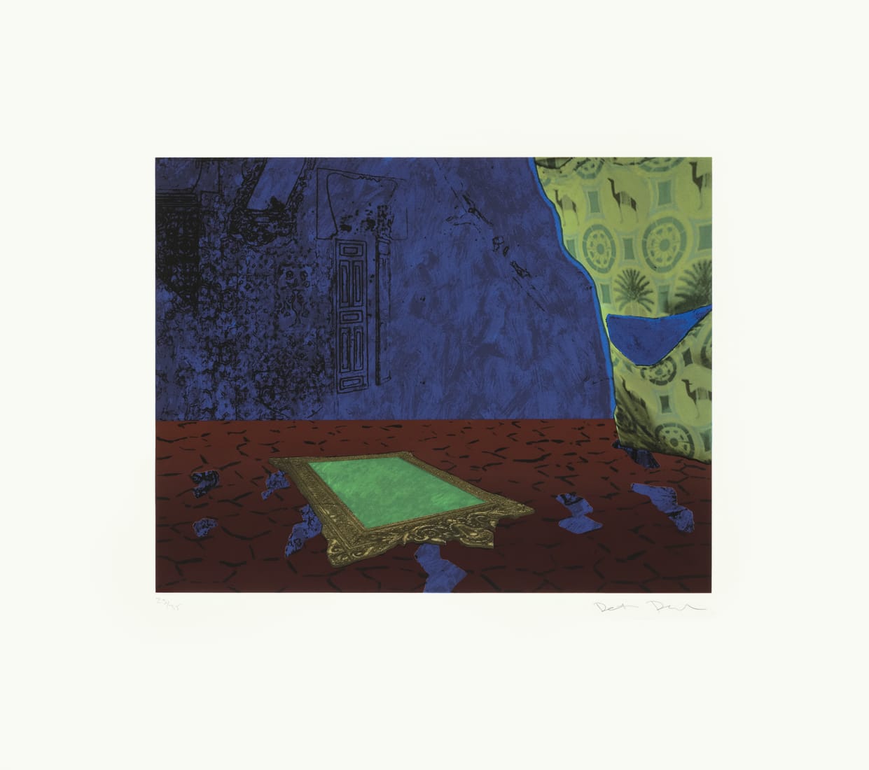 <span class="artist"><strong>Dexter Dalwood</strong></span>, <span class="title"><em>The Apartment (after Delacroix) II</em>, 2012</span>