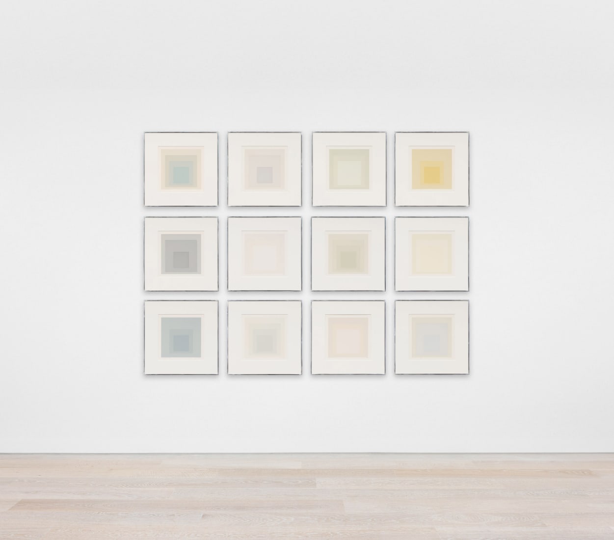 <span class="artist"><strong>Josef Albers</strong></span>, <span class="title"><em>Gray Instrumentation II</em>, 1975</span>