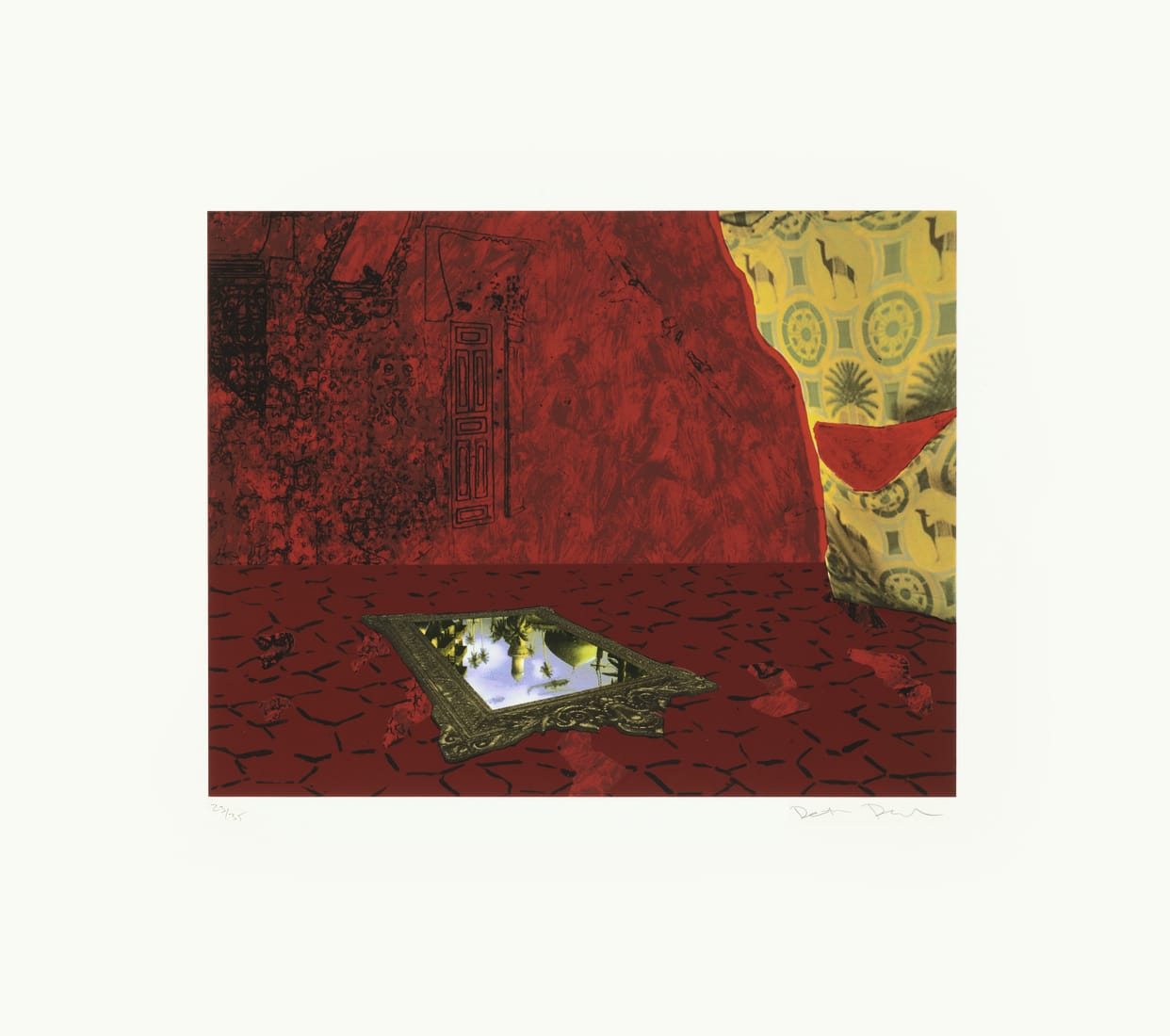 <span class="artist"><strong>Dexter Dalwood</strong></span>, <span class="title"><em>The Apartment (after Delacroix) III</em>, 2012</span>