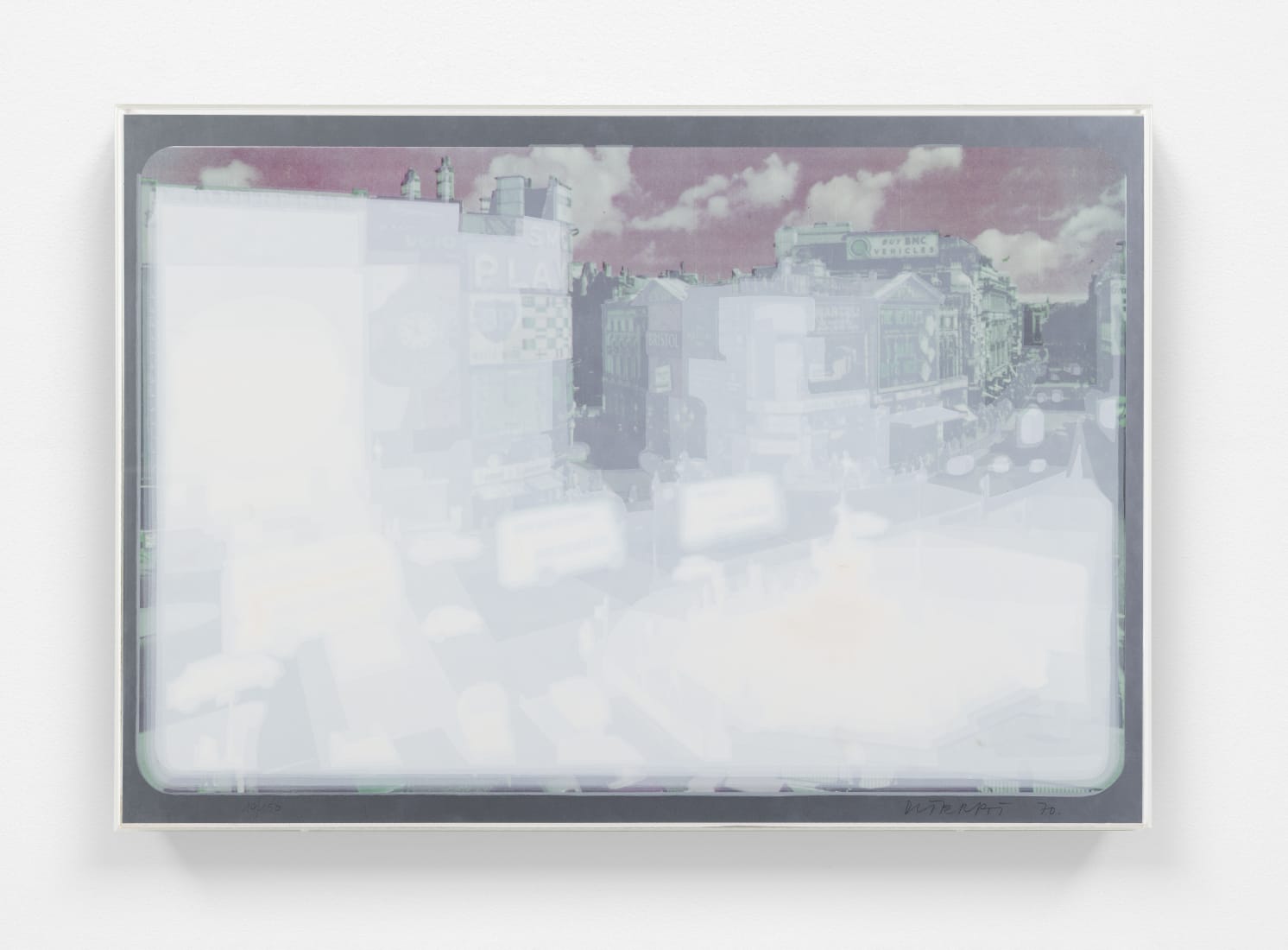 <p>Dieter Roth; <em>Six Piccadillies (plate 1)</em>, 1969-70</p>