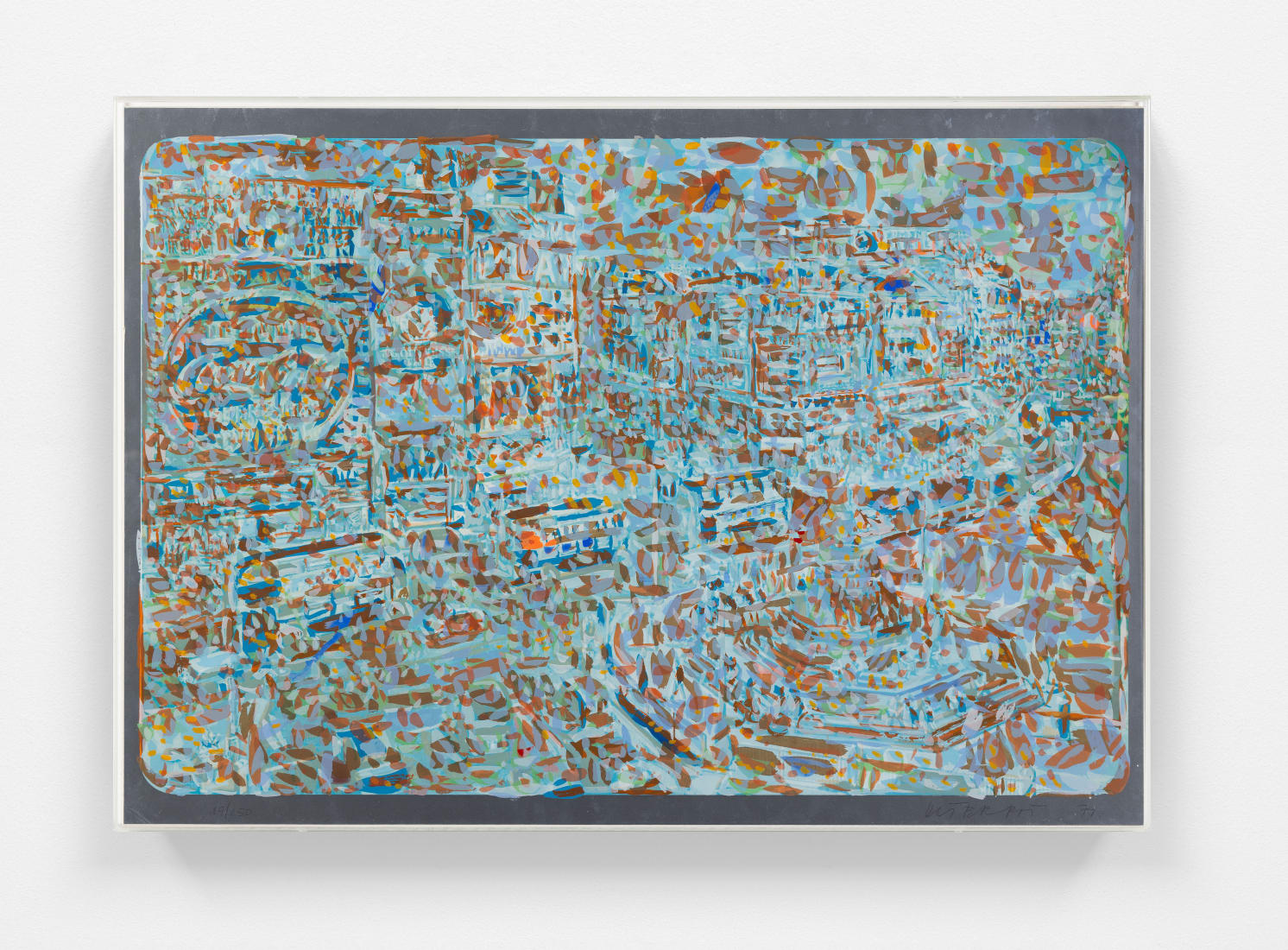 <p>Dieter Roth; <em>Six Piccadillies (plate 2)</em>, 1969-70</p>