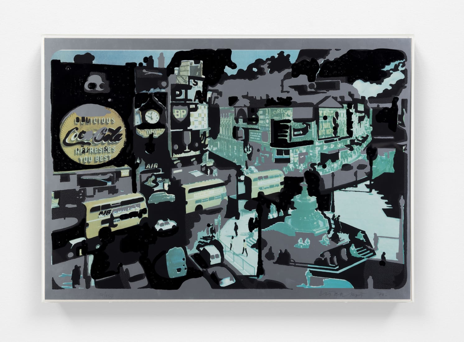 <p>Dieter Roth; <em>Six Piccadillies (plate 4)</em>, 1969-70</p>