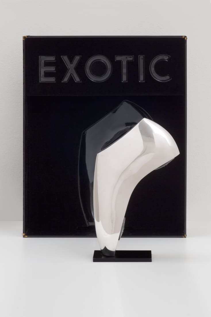 <p>Allen Jones; <em>Shoe Box </em>(sculpture), 1968</p>