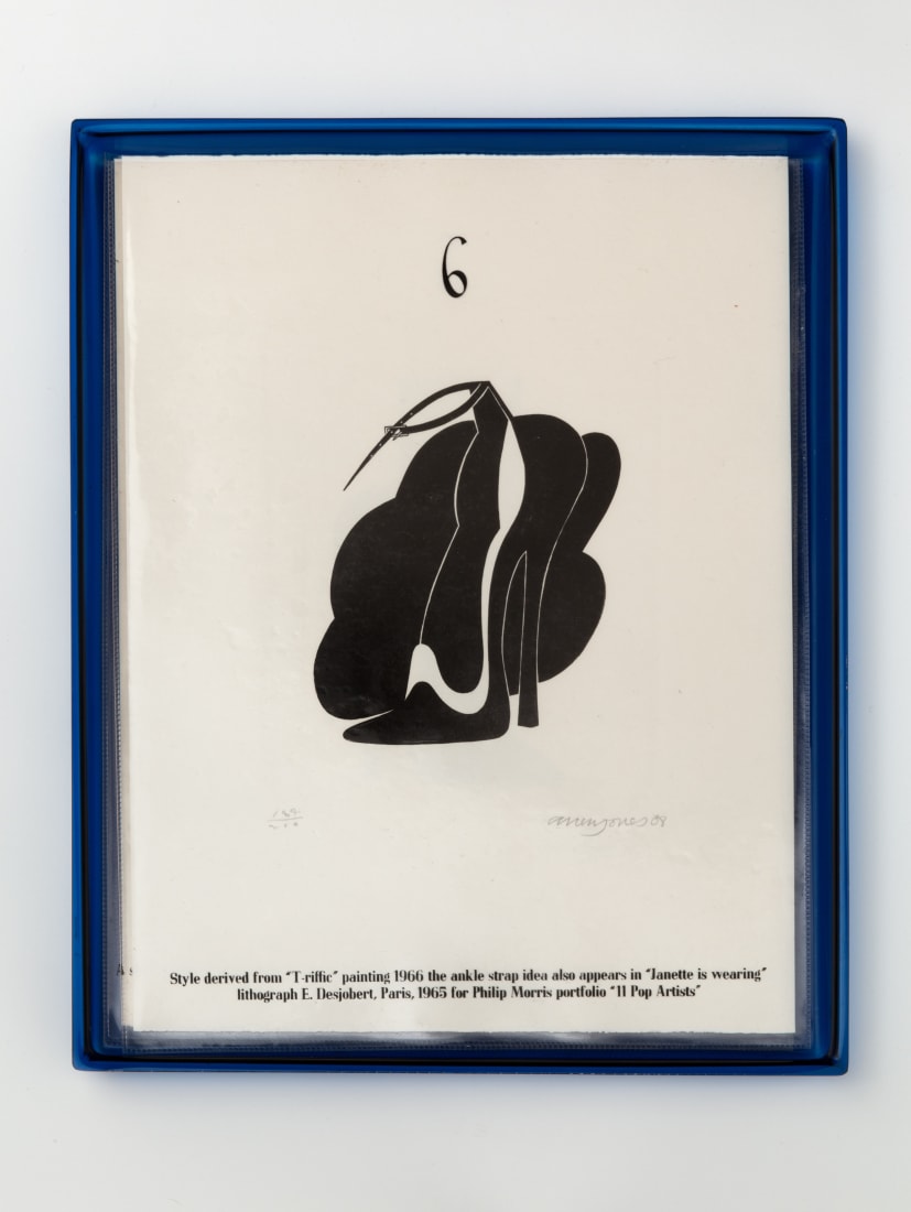 <p>Allen Jones; <em>Shoe Box 6</em>, 1968</p>