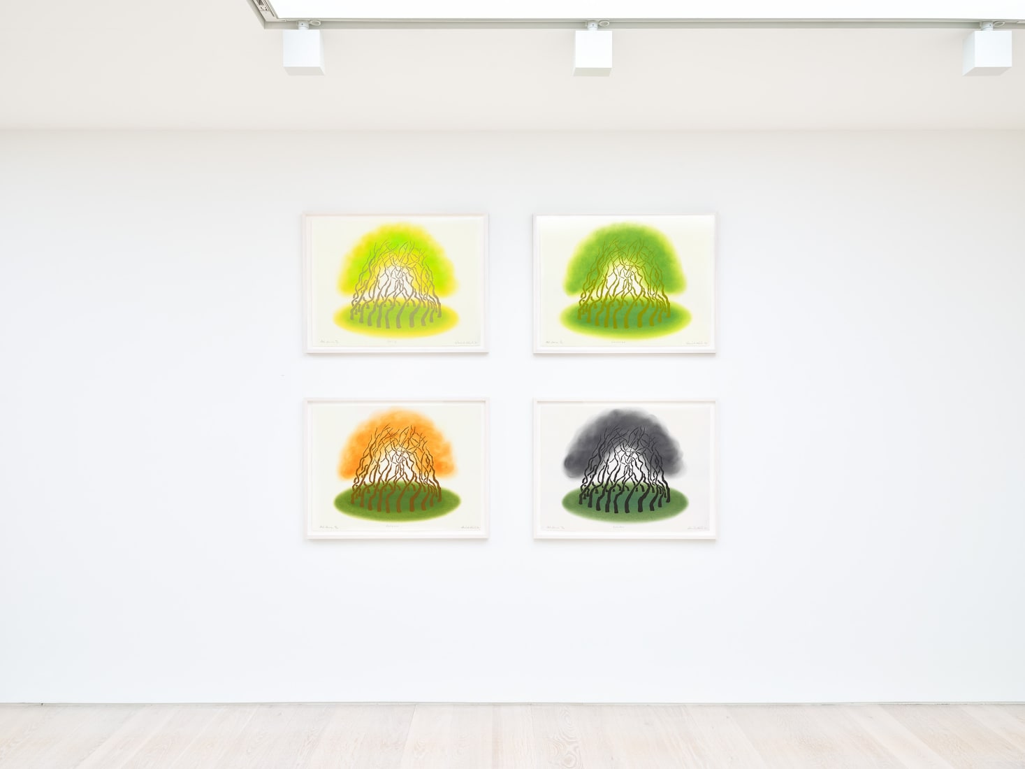 <p><span>Installation view of <i>Time and Tide: Prints by Richard Long and David Nash<em> </em></i>at Cristea Roberts Gallery, London, 2025. </span><span>Courtesy Cristea Roberts Gallery, London.<span></span></span><span></span></p>