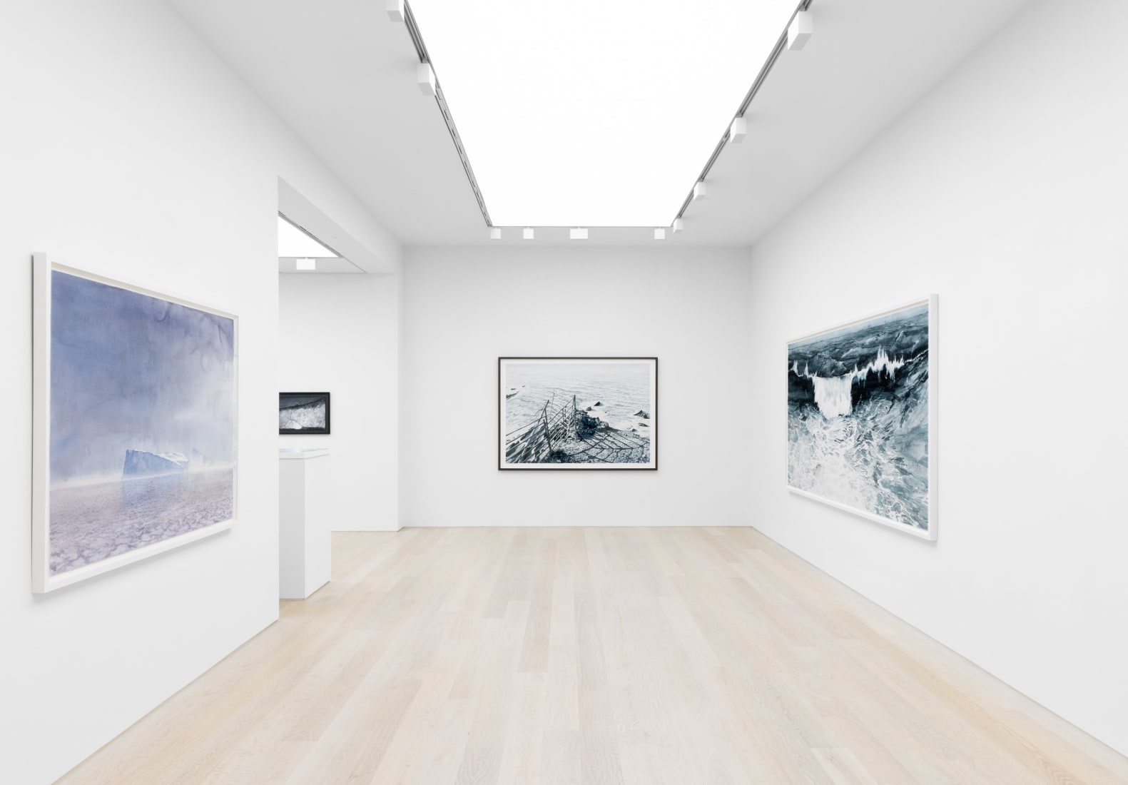<p><span>Installation view of <i>Emma Stibbon: Melting Ice | Rising Tides</i> at Cristea Roberts Gallery, London, 2025. </span><span>Courtesy Cristea Roberts Gallery, London.<span></span></span><span></span></p>