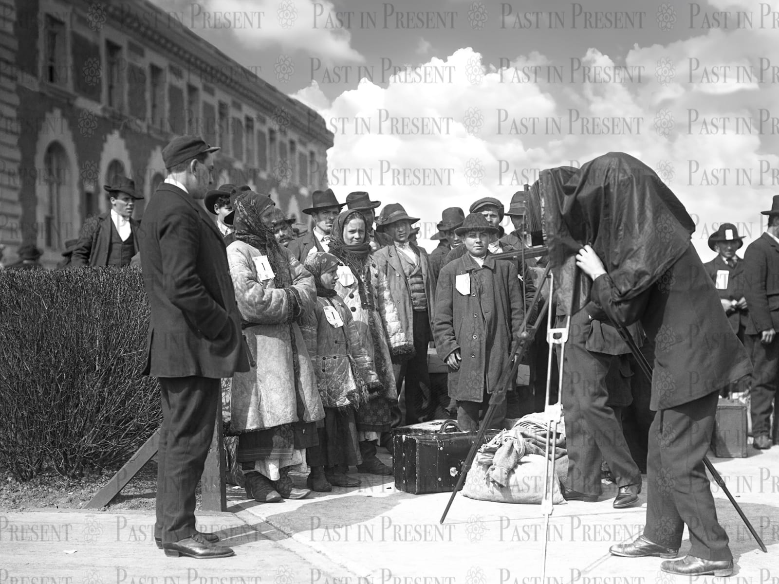 Through the Lens of Liberty: Faces of the New World” Ellis Island immigrants NYC, c.1900s,