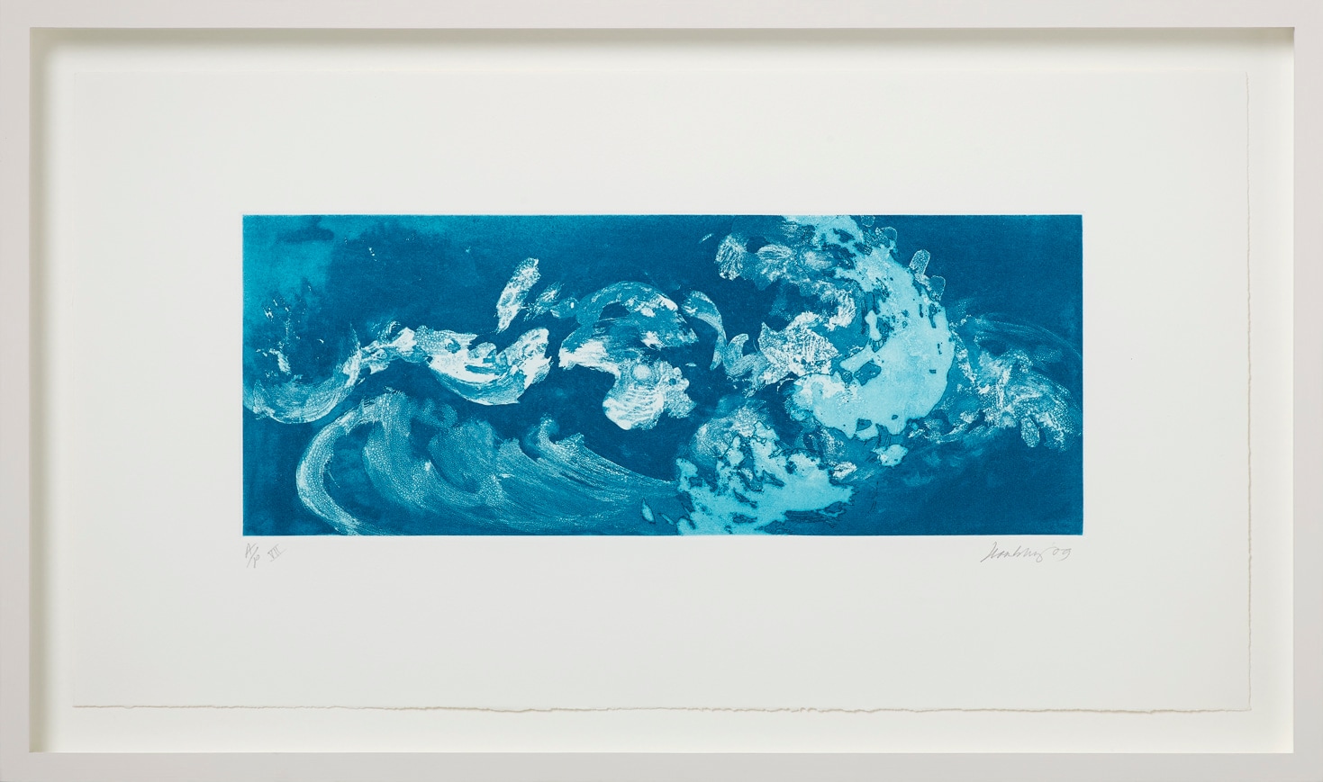 Maggi Hambling, Wave VII (Blue), 2009