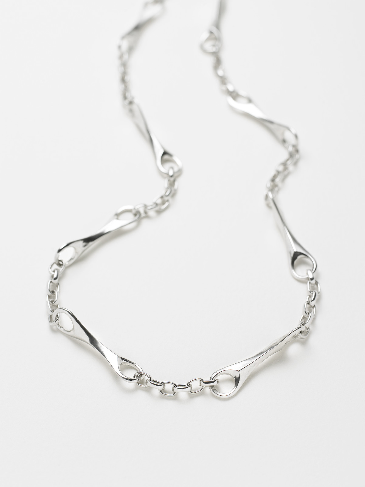 Paul Hatton, Sterling silver Infinity Necklace